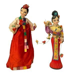 Vintage Asian Chinese Dolls